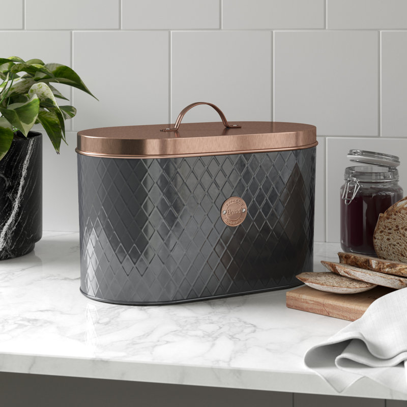 Typhoon Copper Lid Bread Bin & Reviews Wayfair.co.uk